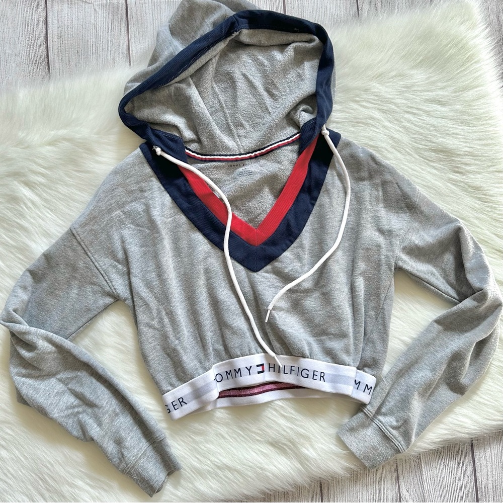 Hilfiger Cropped Hoodie